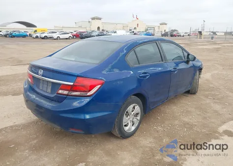 2014 Honda Civic Lx z USA, uszkodzony, nr VIN 19XFB2F54EE067122